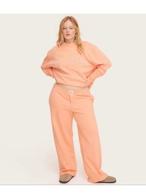 NWT Parke X Target Collab Peach Sweatpants size L